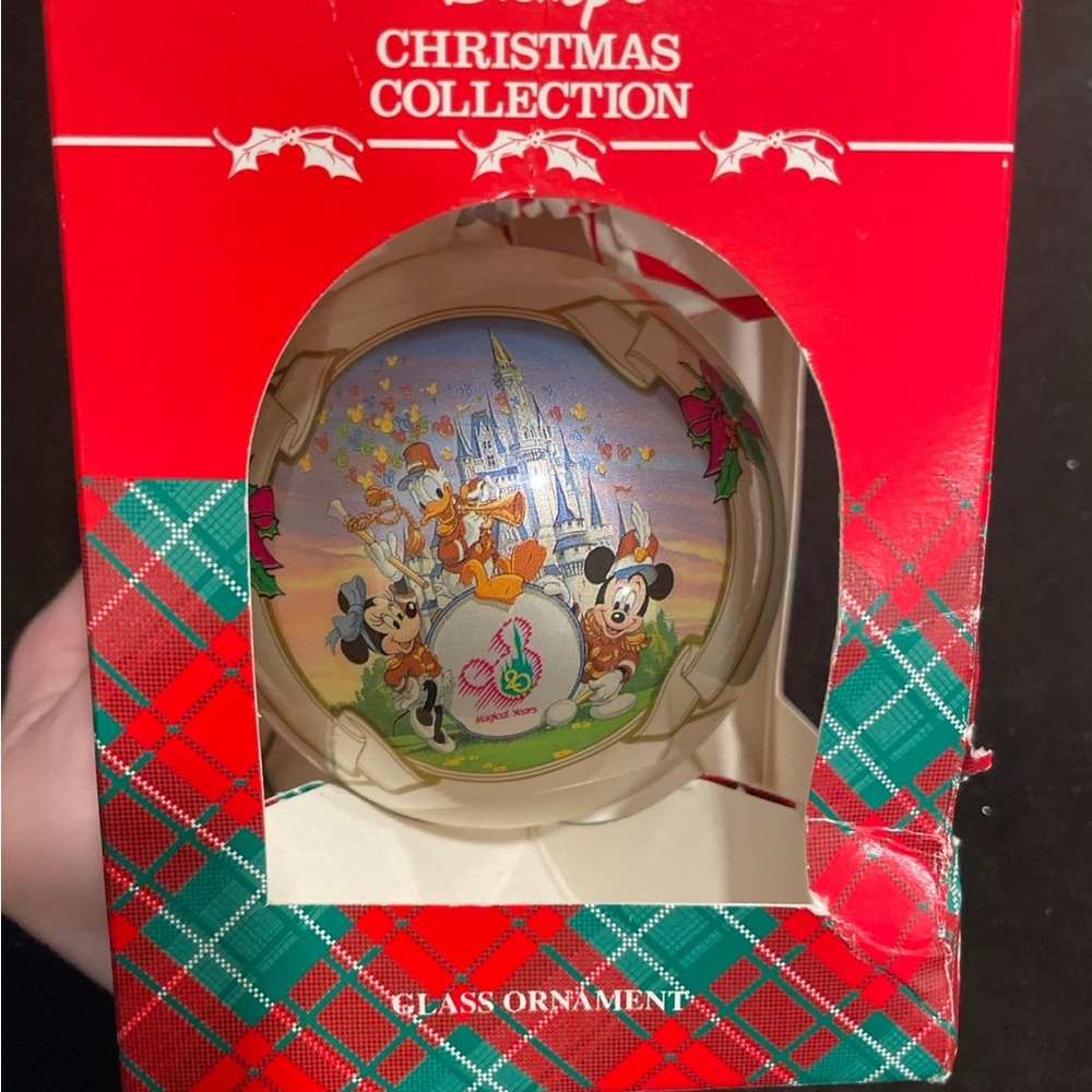 Walt Disney World Christmas Ball Ornament